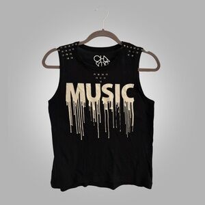 Black Music Graphic Women’s Tank Top